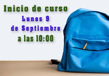 Inicio curso 2019-2020