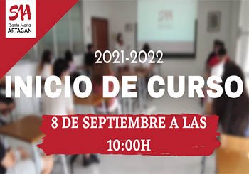 Inicio del curso 2021-2022