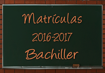 Matrículas Bachilleratos 2016-2017