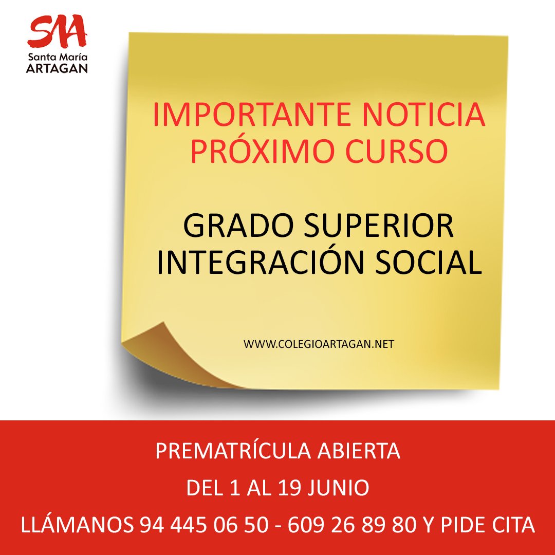 Nuevo Ciclo Superior: INTEGRACIÓN SOCIAL